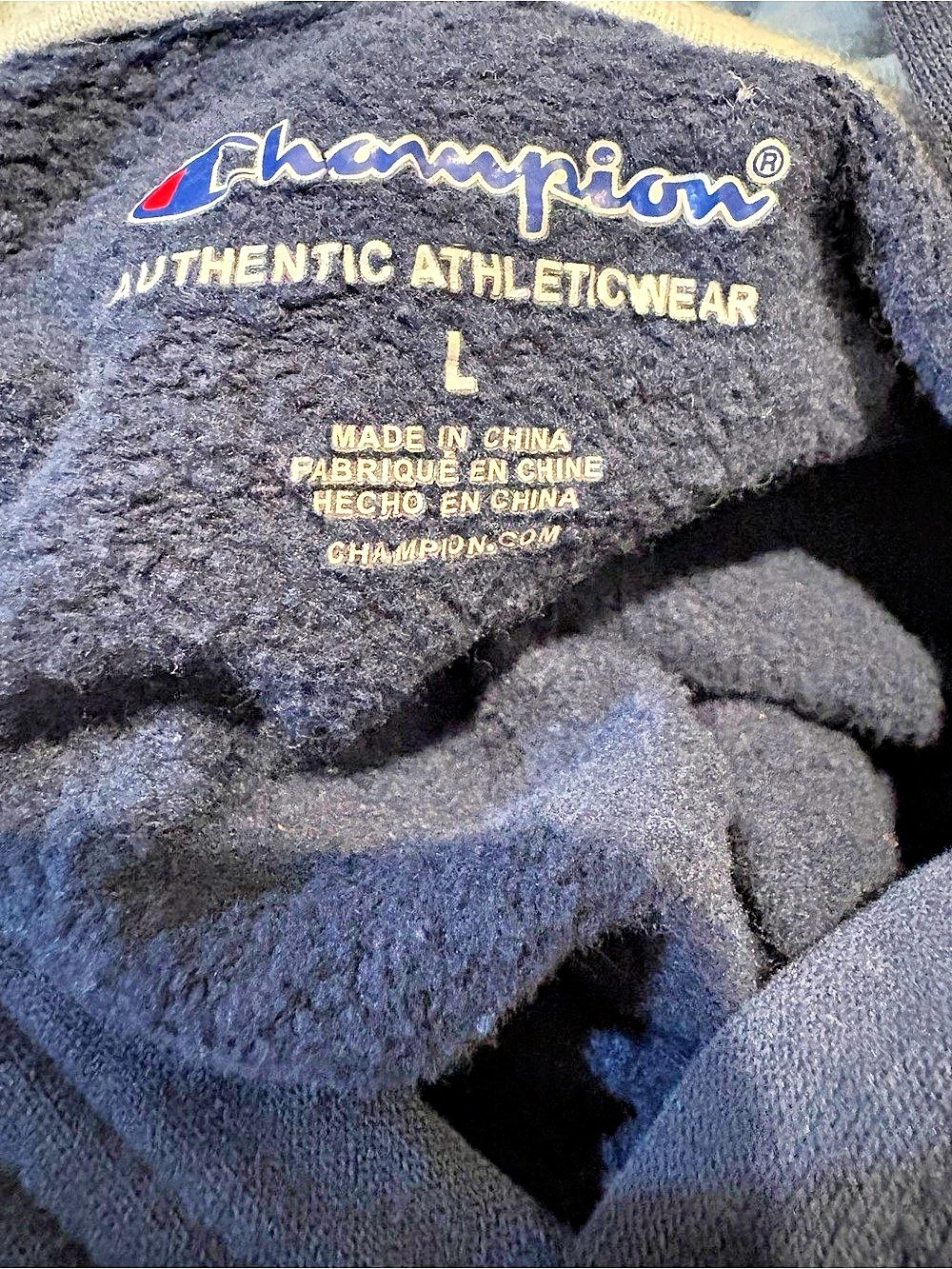 👟Champion Iconic Script Logo Hoodie - Picture 6 of 7